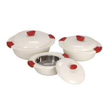 3 PC ABS Plastic Food Warmer